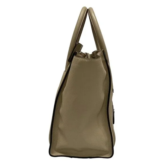 CELINE Luggage Mini Shopper 165213LUG.03UN Beige Drummed calfskin Handbag - Picture 4 of 16